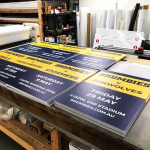 Durable and Fade-Resistant Corflute Signs Around Sunshine Coast